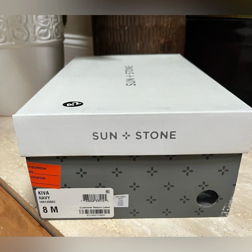 NWT Sun + Stone Men’s Kiva Core Lace Up Sneakers